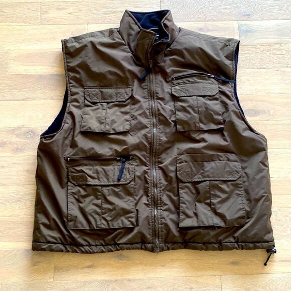 Alaska Bay Outfitters Vest Taupe Tan Outerwear Unisex Coat Size 2X - Picture 2 of 12